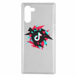 Чехол для Samsung Note 10 Tik tok vector - PrintSalon
