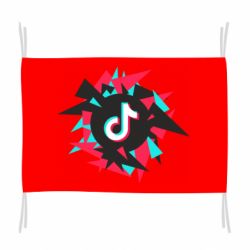 Флаг Tik tok vector - PrintSalon