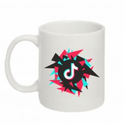 Чашка 320ml Tik tok vector