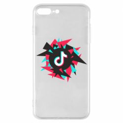 Чехол для iPhone 7 Plus Tik tok vector - PrintSalon