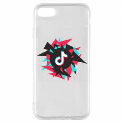 Чехол для iPhone 8 Tik tok vector - PrintSalon
