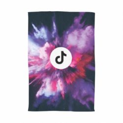 Полотенце с принтом Тик Ток взрыв - PrintSalon