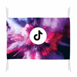 Флаг Тик Ток взрыв - PrintSalon