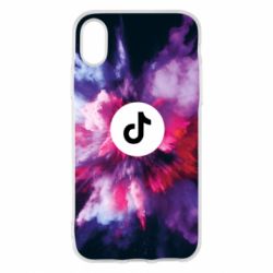 Чехол для iPhone X/Xs Тик Ток взрыв