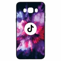 Чехол для Samsung J7 2016 Тик Ток взрыв