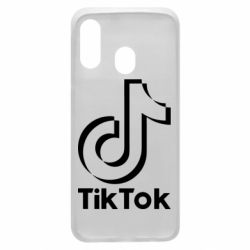 Чехол для Samsung A40 Тик Ток - PrintSalon
