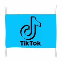 Флаг Тик Ток - PrintSalon