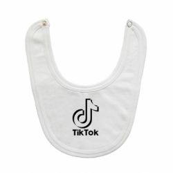 Слюнявчик  Тик Ток - PrintSalon