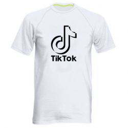 Мужская футболка для спорта Тик Ток - PrintSalon