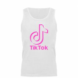 Мужская майка Тик Ток - PrintSalon