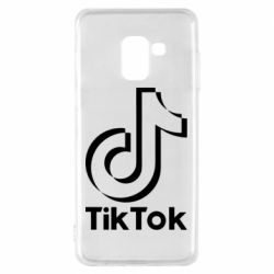 Чехол для Samsung A8 2018 Тик Ток - PrintSalon