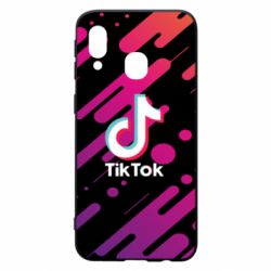 Чехол для Samsung A40 Tiktok art - PrintSalon