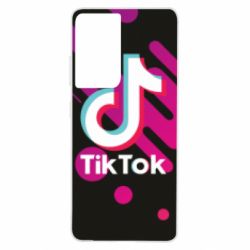 Чехол для Samsung S21 Ultra Tiktok art - PrintSalon