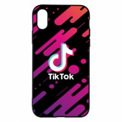 Чехол для iPhone X/Xs Tiktok art - PrintSalon