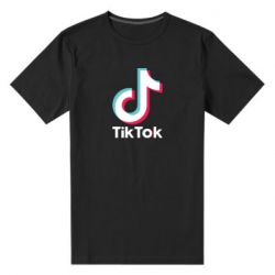 Мужская футболка премиум Tiktok logo - PrintSalon