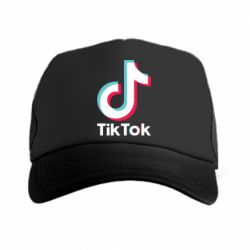 Кепка-тракер Tiktok logo - PrintSalon