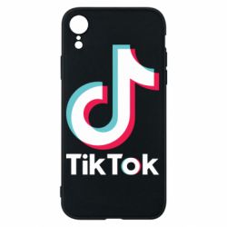 Чехол для iPhone XR Tiktok logo - PrintSalon
