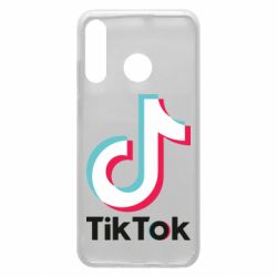 Чехол для Huawei P30 Lite Tiktok logo - PrintSalon