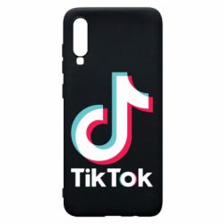 Чехол для Samsung A70 Tiktok logo - PrintSalon