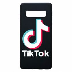 Чехол для Samsung S10 Tiktok logo - PrintSalon