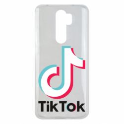 Чехол для Xiaomi Redmi Note 8 Pro Tiktok logo - PrintSalon
