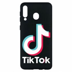 Чехол для Samsung M30 Tiktok logo - PrintSalon