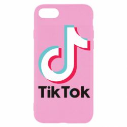 Чехол для iPhone SE 2020 Tiktok logo - PrintSalon