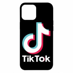 Чехол для iPhone 12 Pro Max Tiktok logo - PrintSalon