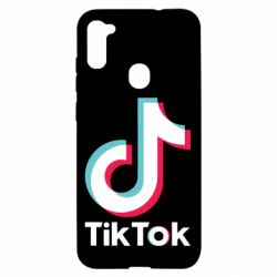 Чехол для Samsung A11/M11 Tiktok logo - PrintSalon