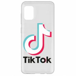 Чехол для Samsung A31 Tiktok logo - PrintSalon