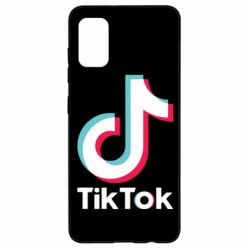 Чехол для Samsung A41 Tiktok logo - PrintSalon
