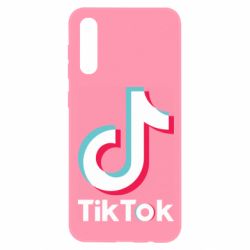 Чехол для Samsung A50 Tiktok logo - PrintSalon