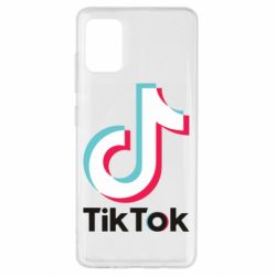 Чехол для Samsung A51 Tiktok logo - PrintSalon