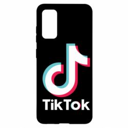 Чехол для Samsung S20 Tiktok logo - PrintSalon