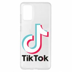 Чехол для Samsung S20+ Tiktok logo - PrintSalon