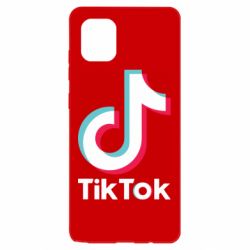 Чехол для Samsung Note 10 Lite Tiktok logo - PrintSalon