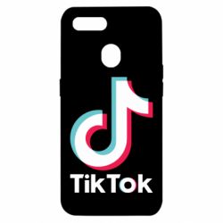 Чехол для Oppo A5s/A12 Tiktok logo - PrintSalon