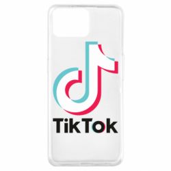 Чехол для Oppo A73 Tiktok logo - PrintSalon