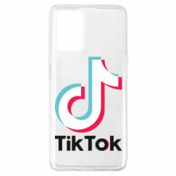 Чехол для Oppo A74 4G Tiktok logo - PrintSalon