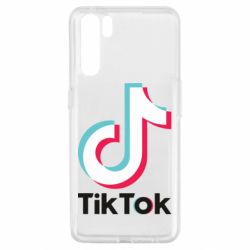 Чехол для Oppo A91/Reno3 Tiktok logo - PrintSalon
