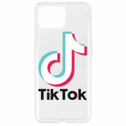 Чехол для Oppo Reno 4 Lite Tiktok logo - PrintSalon