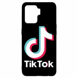 Чехол для Oppo Reno 5 Lite Tiktok logo - PrintSalon