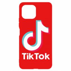 Чехол для Xiaomi Mi11 Lite Tiktok logo - PrintSalon