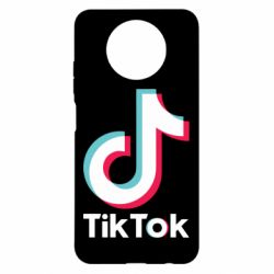 Чехол для Xiaomi Redmi Note 9 5G/Redmi Note 9T Tiktok logo - PrintSalon