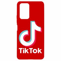 Чехол для Xiaomi Redmi Note 10 Pro Tiktok logo - PrintSalon