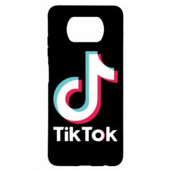 Чехол для Xiaomi Poco X3 Tiktok logo - PrintSalon