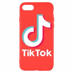 Чехол для iPhone SE 2022 Tiktok logo - PrintSalon