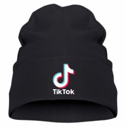 Детская шапка Tiktok logo - PrintSalon