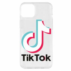 Чехол для iPhone 14 Plus Tiktok logo - PrintSalon