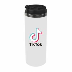 Термокружка Tiktok logo - PrintSalon